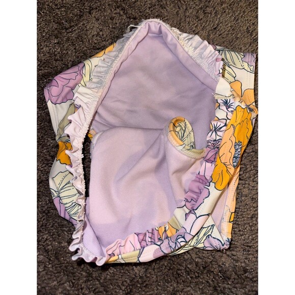 High waisted floral bikini bottoms - Picture 2 of 3